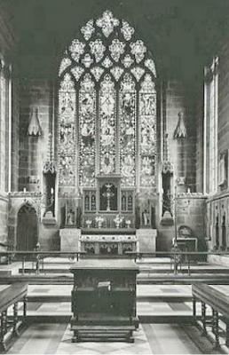 Tideswell Church chancel