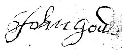 John Gould signature 1727