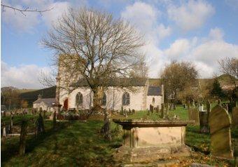 Earl Sterndale Church and Horobin Table Tomb