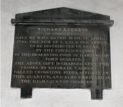 Richard Edensor Inscription