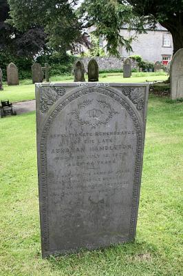 Abraham Hambleton gravestone