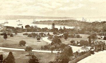Sydney Harbour in the 1880s