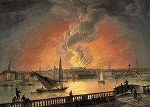 Drury Lane fire 1809