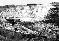 Tunstead Lime Works in 1932